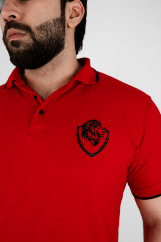 Red Fury Polo Shirt