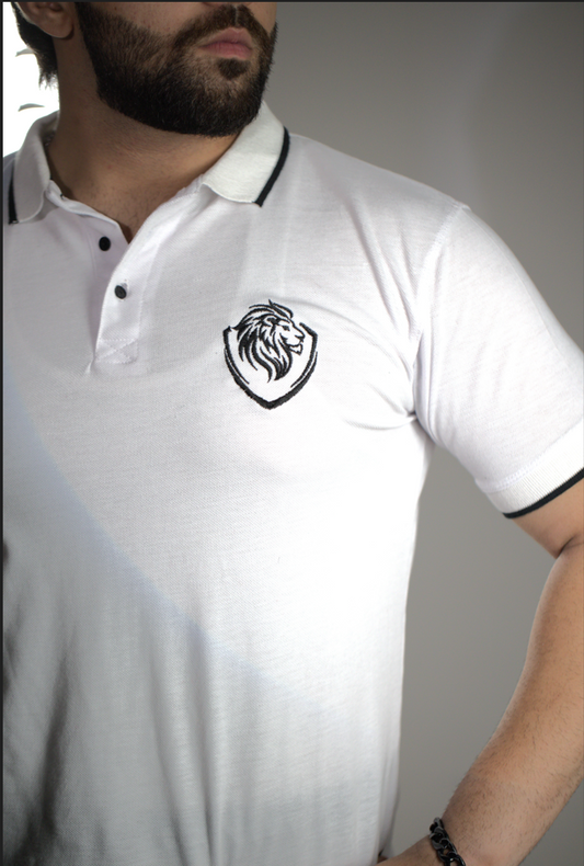 White Fury Polo Shirt